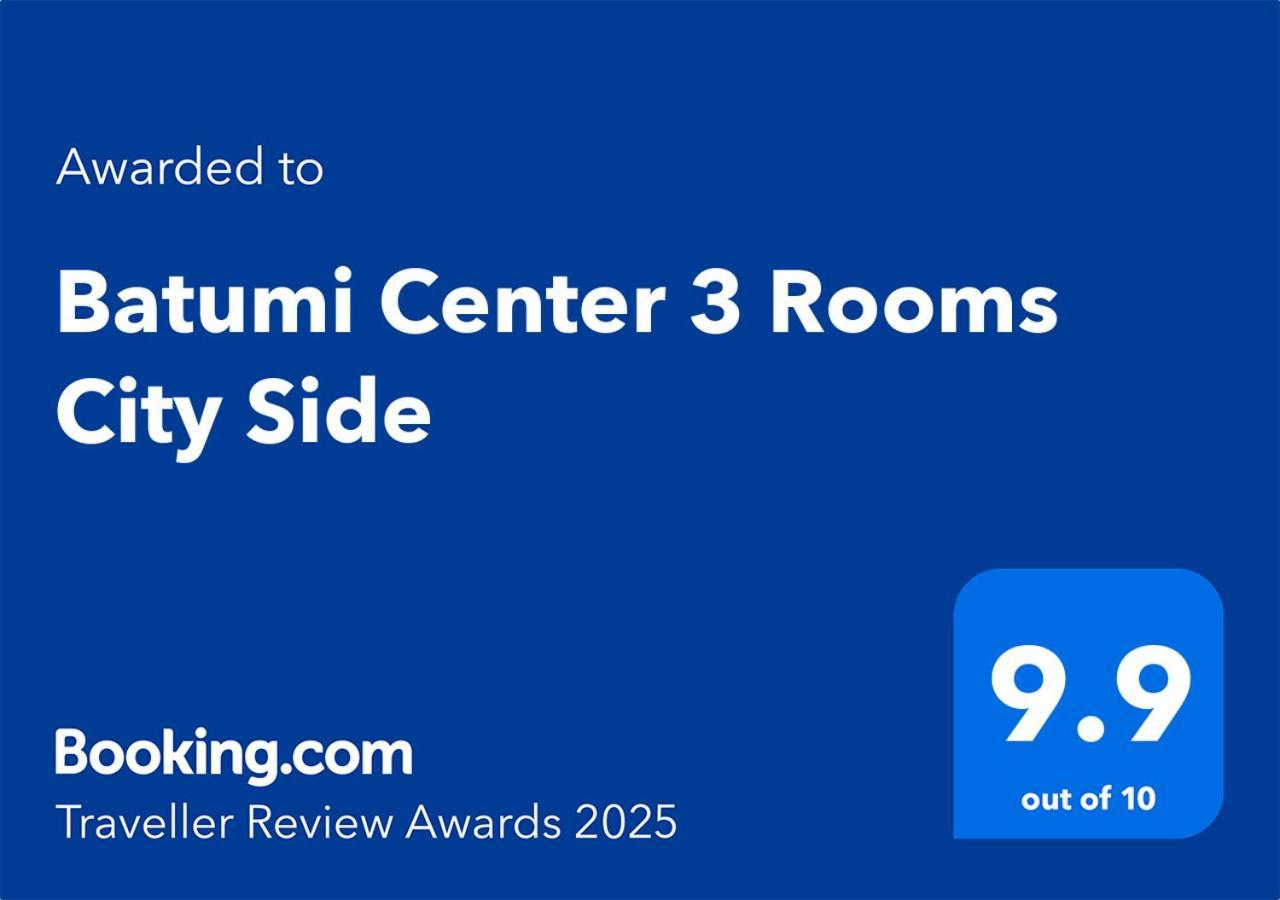 Batumi Center 3 Rooms City Side Ngoại thất bức ảnh